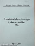 Borsod-Abaúj-Zemplén megye irodalma a sajtóban 1987.