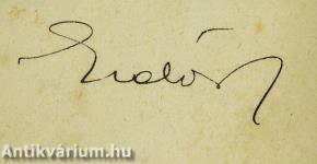 Báró Herzfeld Clarissz (aláírt példány)