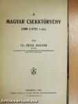 A magyar csekktörvény