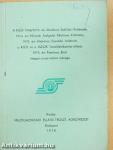 A KGST 1968/1975. évi Általános Szállítási Feltételek, 1973. évi Műszaki Szolgálat Ááltalános Feltételei, 1973. évi Általános Szerelési Feltételei, a KGST és a JSZSZK Tartalékalkatrész-ellátás 1973. évi Általános Elvei magyar-orosz-német szövege