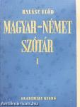 Magyar-német szótár I-II.
