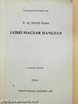 Leíró magyar hangtan