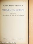 Stimmen für Europa