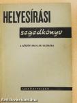 Helyesírási segédkönyv