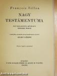 Francois Villon Nagy Testámentuma