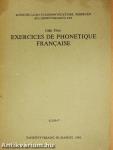 Exercices de phonetique francaise