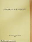 "Filozófiai diskurzusok"