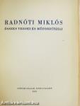 Radnóti Miklós összes versei és műfordításai