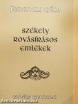 Székely rovásírásos emlékek