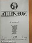 Athenaeum 1991. I. kötet 1. füzet