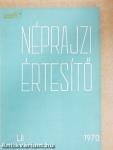 Néprajzi értesítő LII.
