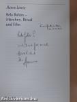Béla Balázs - Märchen, Ritual und Film (dedikált példány)