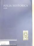 Folia Historica XXII.