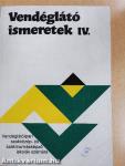 Vendéglátó ismeretek IV.