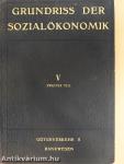 Grundriss der Sozialökonomik V./II.