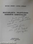 Magyarlakta települések ezredéve Kárpátalján (dedikált példány)