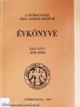A Nyíregyházi Jósa András Múzeum évkönyve XXIV-XXVI.