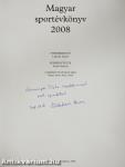 Magyar sportévkönyv 2008 (dedikált példány)