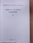 A Debreceni Déri Múzeum évkönyve 1973