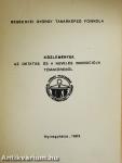 Közlemények az oktatás és a nevelés innovációja témaköréből