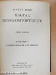 Pintér Jenő magyar irodalomtörténete I-II.