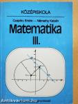 Matematika III.