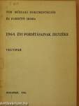 NIM Műszaki Dokumentációs és Fordító Iroda 1964. évi fordításainak jegyzéke