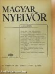 Magyar Nyelvőr 1963. április-június