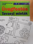 Üvegfestés - Tavaszi minták