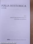 Folia Historica XXVIII.