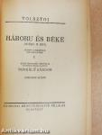 Háboru és béke I-XI.