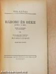 Háboru és béke I-XI.