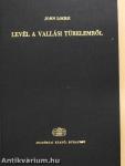 Levél a vallási türelemről