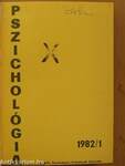 Pszichológia 1982/1-4.