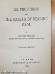 De Profundis and The Ballad of Reading Gaol