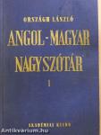 Angol-magyar nagyszótár I-II.