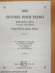Oeuvres pour Piano