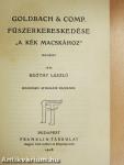 Goldbach & Comp. fűszerkereskedése "A kék macskához"