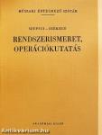 Rendszerismeret, operációkutatás