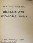 Német-magyar hasonlósági szótár