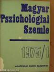 Magyar Pszichológiai Szemle 1975/1-6.