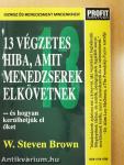 13 végzetes hiba, amit menedzserek elkövetnek