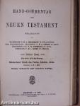 Hand-Commentar zum Neuen Testament III/1-2.