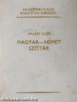 Magyar-német szótár
