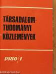 Társadalomtudományi Közlemények 1980/1-4.