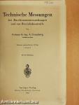 Technische Messungen bei Maschinenuntersuchungen und zur Betriebskontrolle