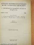 Annales Historico-Naturales Musei Nationalis Hungarici 1966.
