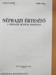 Néprajzi értesítő LXXI-LXXIII./1989-1991.