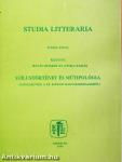 Studia Litteraria Tomus XXVII.