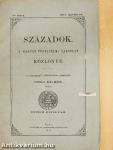 Századok 1871. Aprilis